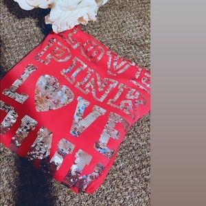 Pink Victoria’s Secret zipper jacket